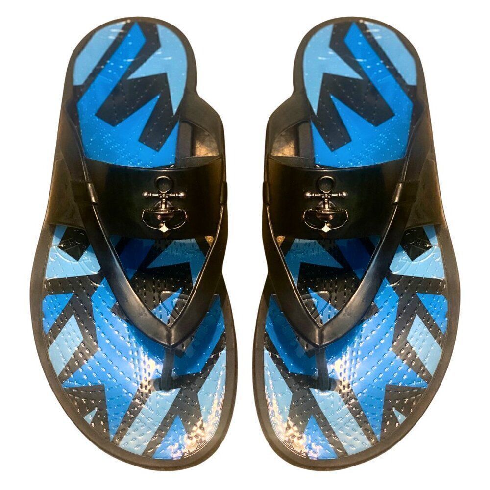 Like New Vivienne Westwood Womens Rubber Flip Flop Slides